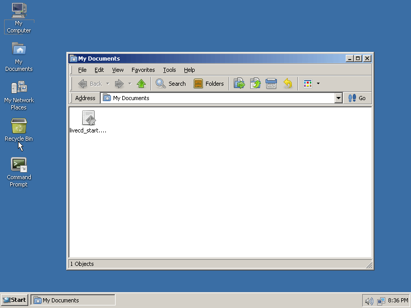 reactos explorer